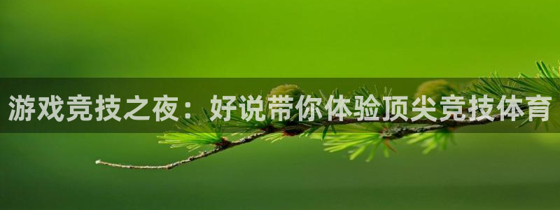 高德娱乐官方登录网址：游戏竞技之夜：好说带你体验顶尖竞技体育