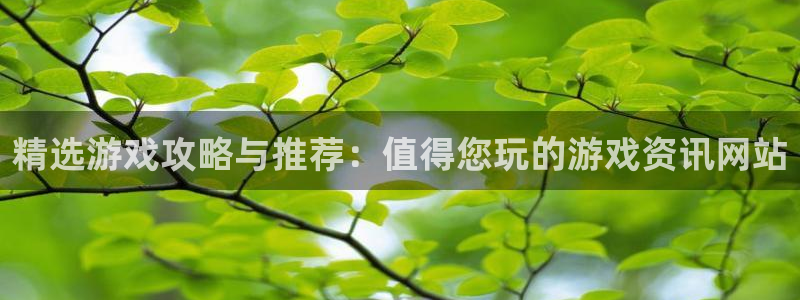 高德娱乐app：精选游戏攻略与推荐：值得您玩的游戏资讯网站